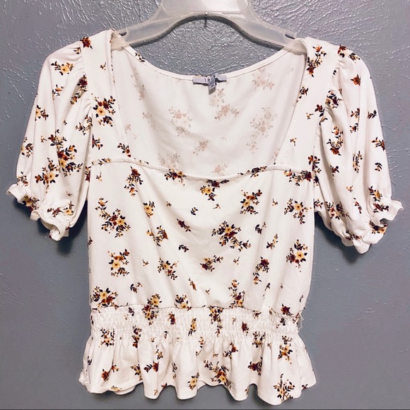iris Tops - Floral Top